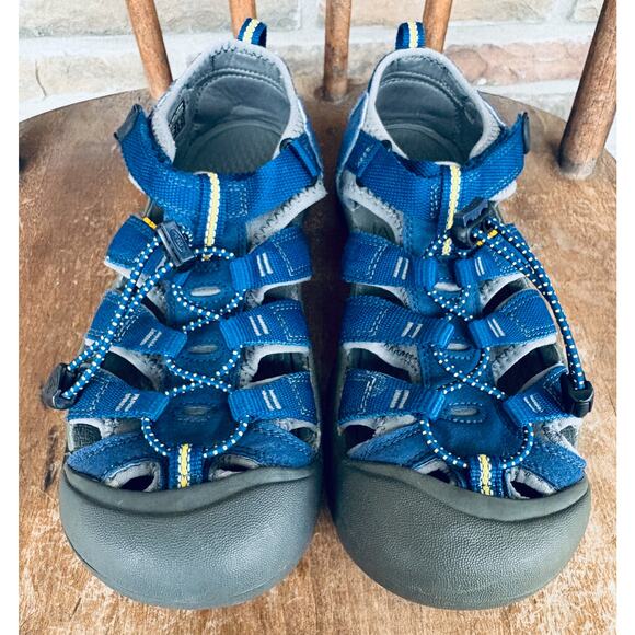 Men's Keen Newport H2 Sandals, Navy Blue, Size 6 - Picture 2 of 4